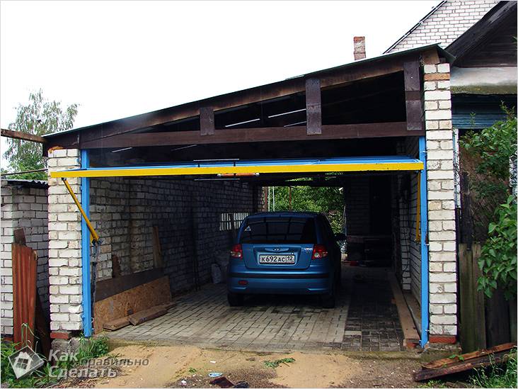 Автоматические ворота своими руками