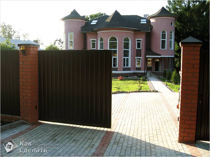 Автоматические ворота своими руками