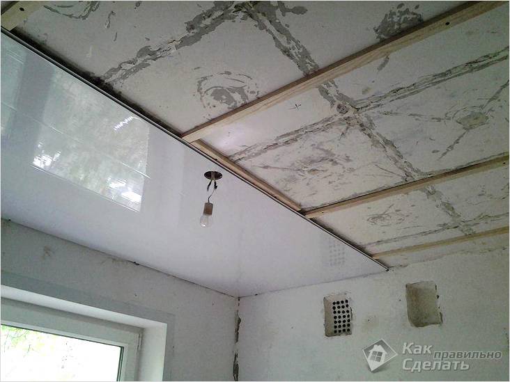 Чем отделать потолок в доме