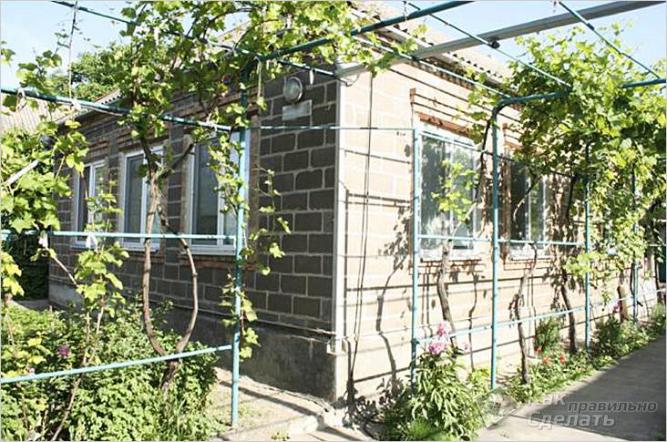 Дом из шлакоблока своими руками