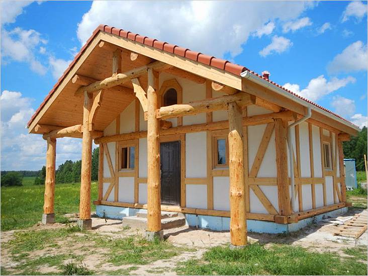 Фахверковый дом своими руками