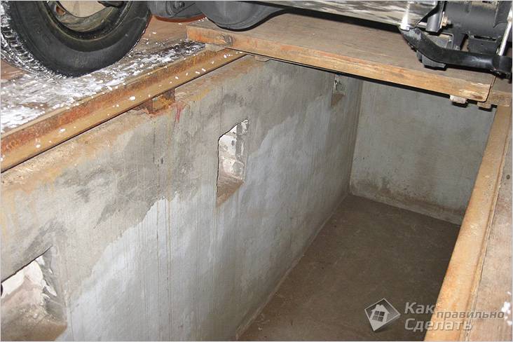 Гараж из профнастила своими руками