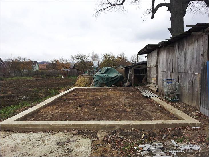 Гараж с мансардой своими руками
