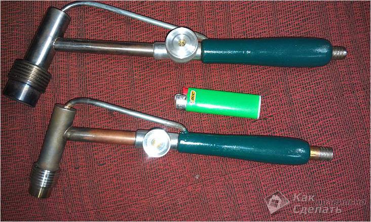 Газовая горелка для пайки своими руками