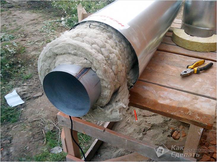 Изоляция трубопроводов отопления