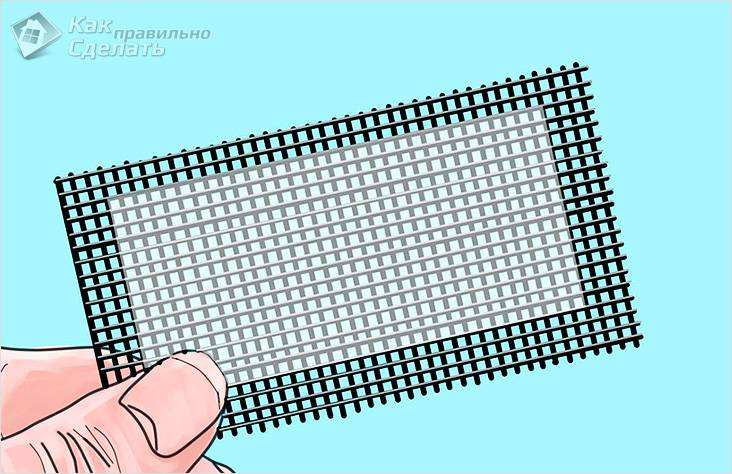 Как отремонтировать москитную сетку
