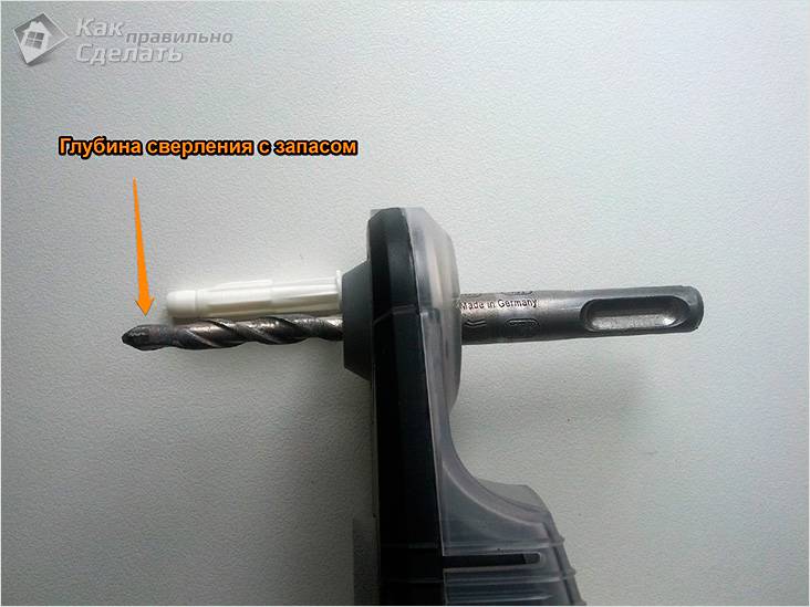 Как подобрать сверло под дюбель