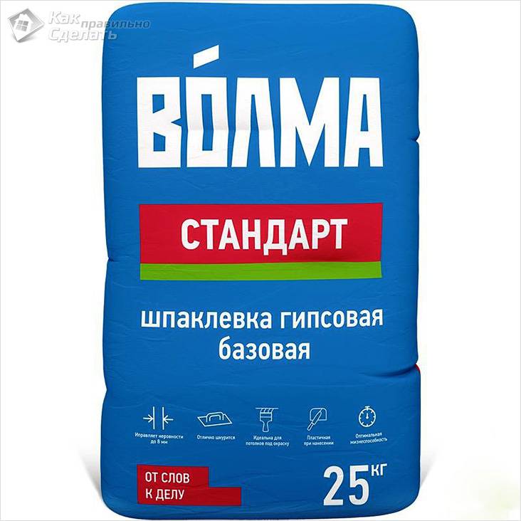 Как правильно развести шпаклевку