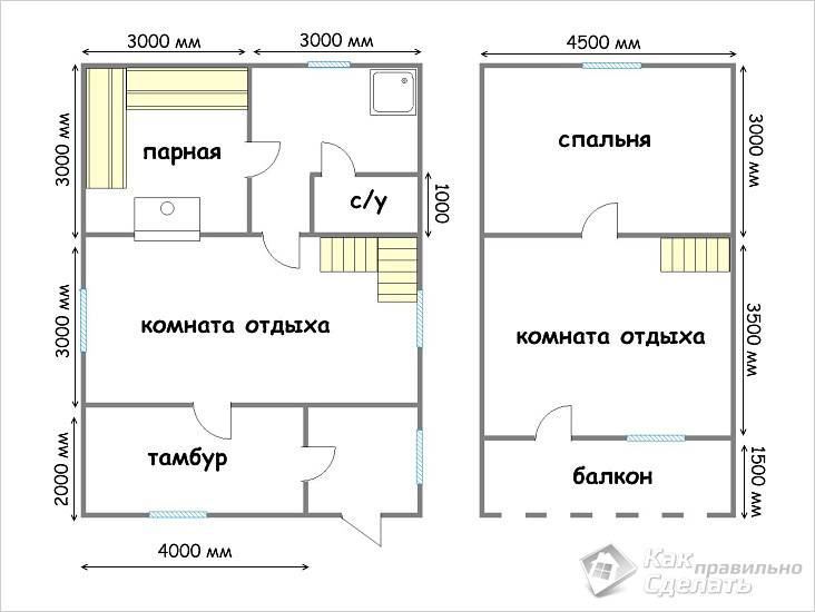 Как сделать баню из бруса самостоятельно - пошаговая инструкция с фото и видео