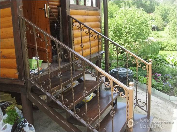 Как сделать перила для лестницы