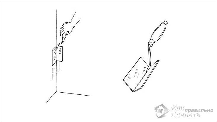 Как штукатурить углы стен