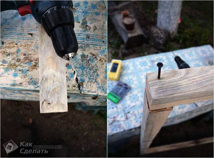 Как вкрутить саморез