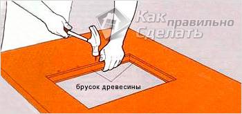 Как вставить стекло в дверь