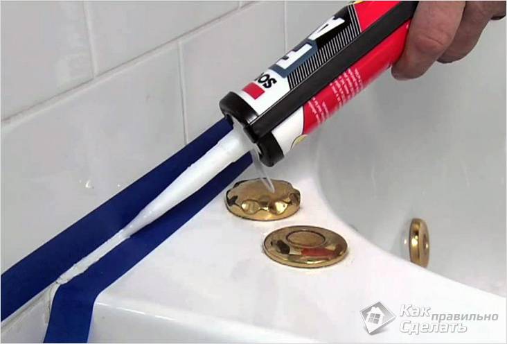 Какой герметик лучше выбрать для ванной комнаты