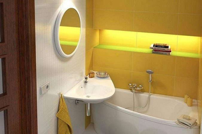 Дизайн ванної кімнати 3 кв м