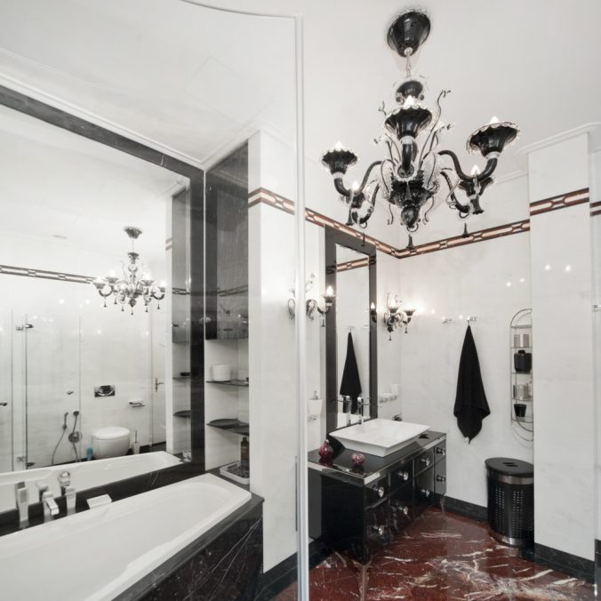 Дизайн ванної кімнати з душовою