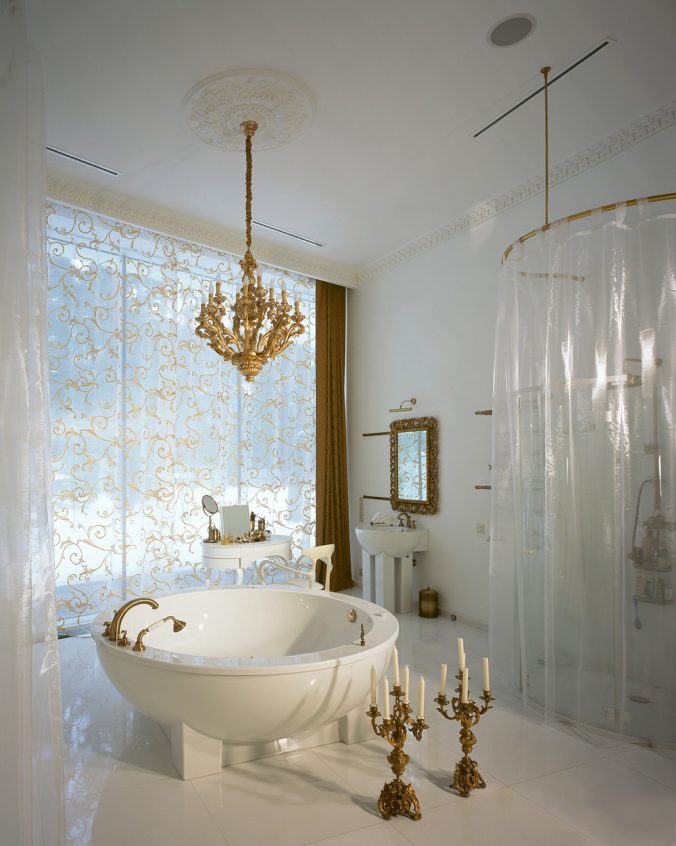 Дизайн ванної кімнати з душовою
