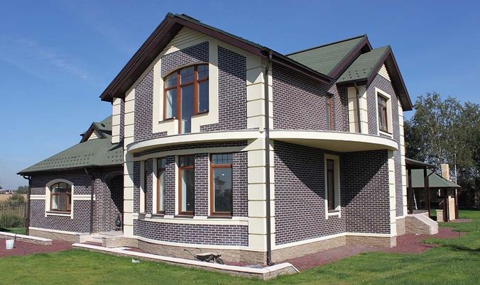 Оздоблення фасаду клінкерною плиткою