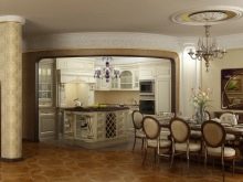 Дизайн кухні-вітальні-30 кв. м (68 фото): особливості планування суміщених кухонь-віталень, приклади дизайн-проектів інтер’єрів з зонуванням