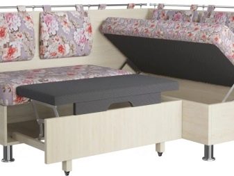 Кутові дивани зі спальним місцем на кухню (45 фото): розкладні кухонні маленькі диванчики і інші моделі