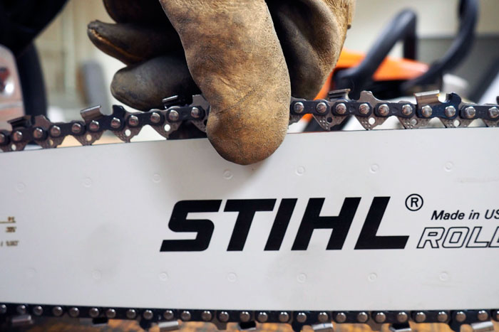 цепь на бензопиле