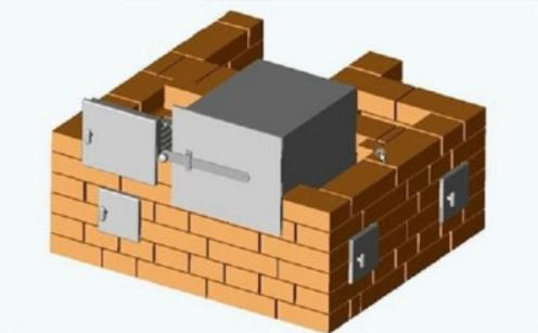 монтаж чугунного шкафа