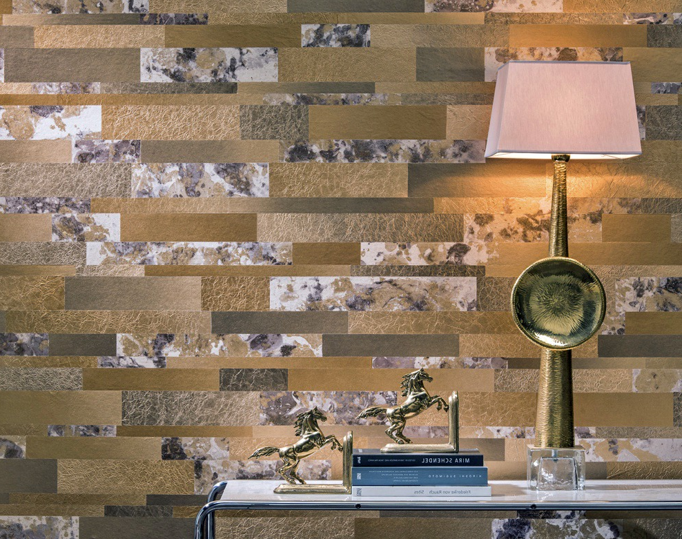 металлизированные образцы в декоре