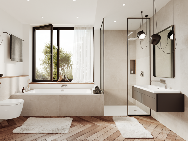 нажимной люк для ванной